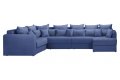 Угловой диван с оттоманкой Мэдисон  П-образный фото 17